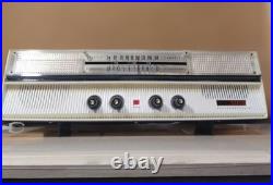 Sanyo Sf-49 Vacuum Tube Radio 2-speaker 5-tube Superheterodyne Deluxe Vintage