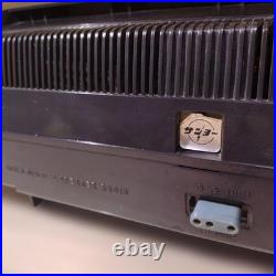 Sanyo Sf-49 Vacuum Tube Radio 2-speaker 5-tube Superheterodyne Deluxe Vintage