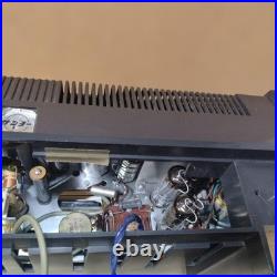 Sanyo Sf-49 Vacuum Tube Radio 2-speaker 5-tube Superheterodyne Deluxe Vintage