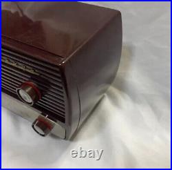 Sanyo Vacuum Tube Radio SS-35 AM Vintage Tested retro 100V