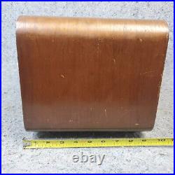 Scieberling Tube Radio Shortwave AM/SW Vintage Tabletop Wooden Cabinet