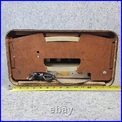 Scieberling Tube Radio Shortwave AM/SW Vintage Tabletop Wooden Cabinet