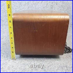 Scieberling Tube Radio Shortwave AM/SW Vintage Tabletop Wooden Cabinet