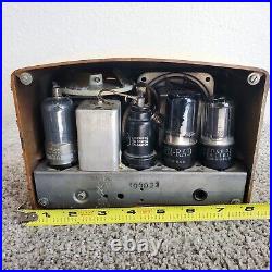 Sentinel 177 UT Tube Radio AM Mini Tabletop Vintage RARE MODEL Not Working