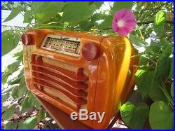 Sentinel catalin tube radio vintage