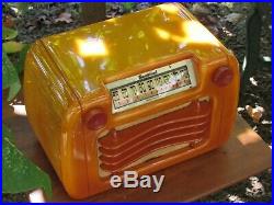 Sentinel catalin tube radio vintage