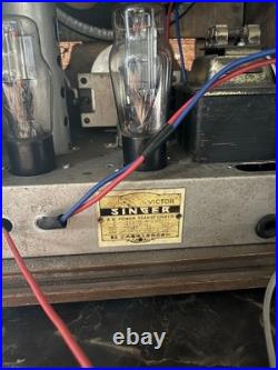 Showa Era Retro Radio Vacuum Tube Radio Singer Radio Vintage Am/fm Receiver