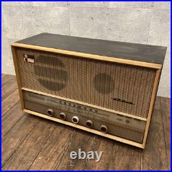 Showa Retro SHARP all wave super vacuum tube radio Vintage as is Showa Retro SHARP all wave super vacuum tube radio Vintage as is