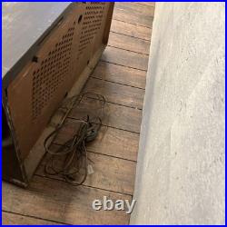 Showa Retro SHARP all wave super vacuum tube radio Vintage as is Showa Retro SHARP all wave super vacuum tube radio Vintage as is