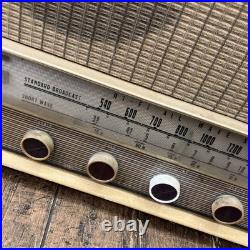 Showa Retro SHARP all wave super vacuum tube radio Vintage as is Showa Retro SHARP all wave super vacuum tube radio Vintage as is