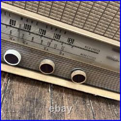 Showa Retro SHARP all wave super vacuum tube radio Vintage as is Showa Retro SHARP all wave super vacuum tube radio Vintage as is