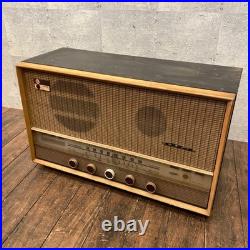 Showa Retro Sharp All Wave Super Vacuum Tube Radio Vintage Am/fm Receiver