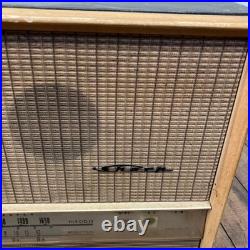 Showa Retro Sharp All Wave Super Vacuum Tube Radio Vintage Am/fm Receiver