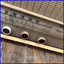 Showa Retro Sharp All Wave Super Vacuum Tube Radio Vintage Am/fm Receiver