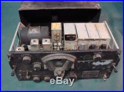 Signal Corps BC-348-J Receiver By Wells Gardner, Vintage WW2 Ham Tube Radio