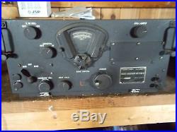 Signal Corps BC-348-O Receiver By Wells Gardner, Vintage WW2 Ham Tube Radio