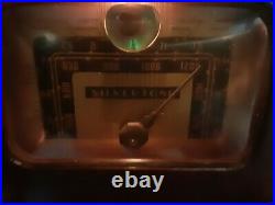 Silvertone 6230 vintage tube tuning eye radio