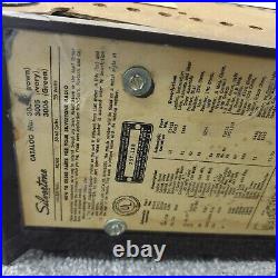 Silvertone Tube Radio 3004 AM Bakelite Tabletop Sears Vintage 1950's Working