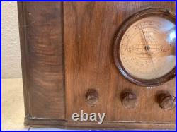 Silvertone Tube Radio Model 4524 Vintage 1930's Untested P/R