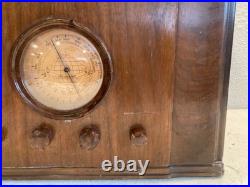 Silvertone Tube Radio Model 4524 Vintage 1930's Untested P/R