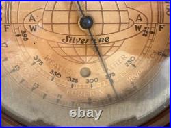 Silvertone Tube Radio Model 4524 Vintage 1930's Untested P/R