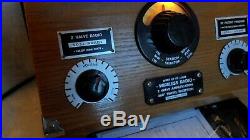 Spirit of St Louis valve style collectors wireless radio vintage steam punk tube