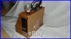 Spirit of St Louis valve style collectors wireless radio vintage steam punk tube