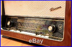 Splendid! 1950s BLAUPUNKT Riviera 2440 Vintage Tube Radio Germany Valve Tuner TO