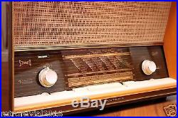 Splendid! Mint! GRAETZ Fantasia 1022 Stereo Vintage Tube Radio 13x Tubes 4xEL95