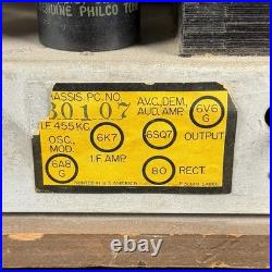 Stromberg Carlson 301-07 Vintage Tube Radio 1939 Wood Table Radio Works