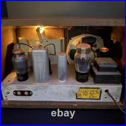 Stromberg Carlson 301-07 Vintage Tube Radio 1939 Wood Table Radio Works