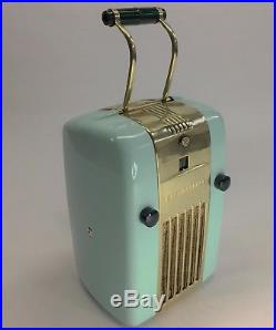 Stunning Antique Vintage 1945 Westinghouse Little Jewel Refrigerator Tube Radio