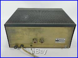 Swan 1200-W Vintage Ham Radio 6LQ6 Tube Amplifier (untested) SN Z-189609