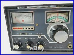 Swan 350 Vintage Tube SSB Ham Radio Transceiver (recapped in 2007) SN 661857