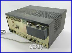 Swan 600-T Vintage Tube Ham Radio Transmitter with VX-2 + Manual (untested)
