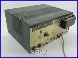 Swan 600-T Vintage Tube Ham Radio Transmitter with VX-2 + Manual (untested)