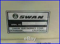Swan SS-16B Special 600-R Vintage Tube Ham Radio Receiver (untested) SN 1686