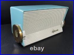 Sylvania 519 Tube Radio Working Vintage Mid Century Decor