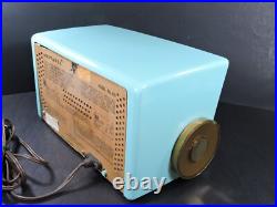 Sylvania 519 Tube Radio Working Vintage Mid Century Decor