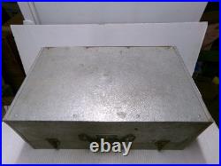 Sylvania Radio Tube Repairman Caddy Case Repair Box With Tubes Vintage