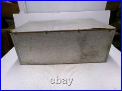 Sylvania Radio Tube Repairman Caddy Case Repair Box With Tubes Vintage