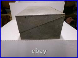 Sylvania Radio Tube Repairman Caddy Case Repair Box With Tubes Vintage