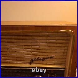 TELEFUNKEN Allegro SUPERHETERODYNE Tube Radio. 5083 w Stereo VINTAGE