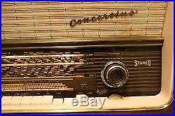 TELEFUNKEN Concertino stereo 2194, german vintage tube radio, restored