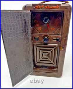 TOM THUMB AUTOMATIC RADIO Vintage Not Working