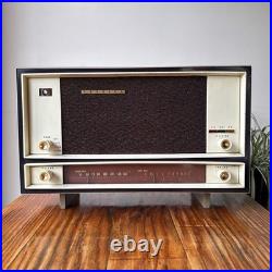 TOSHIBA Kakko HS Vacuum Tube Radio Vintage Showa Retro Working Condition JAPAN