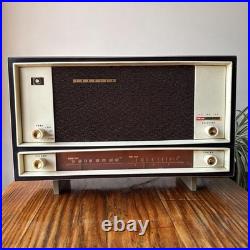 TOSHIBA Kakko HS Vacuum Tube Radio Vintage Showa Retro Working Condition JAPAN