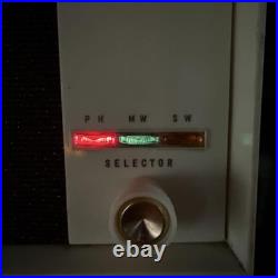 TOSHIBA Kakko HS Vacuum Tube Radio Vintage Showa Retro Working Condition JAPAN