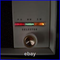 TOSHIBA Kakko HS Vacuum Tube Radio Vintage Showa Retro Working Condition JAPAN