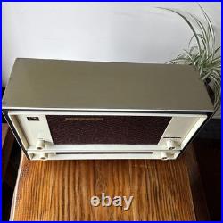 TOSHIBA Kakko HS Vacuum Tube Radio Vintage Showa Retro Working Condition JAPAN